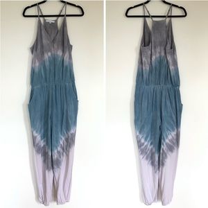 Young Fabulous & Broke Women's Tie Dye Jumpsuit Size Large